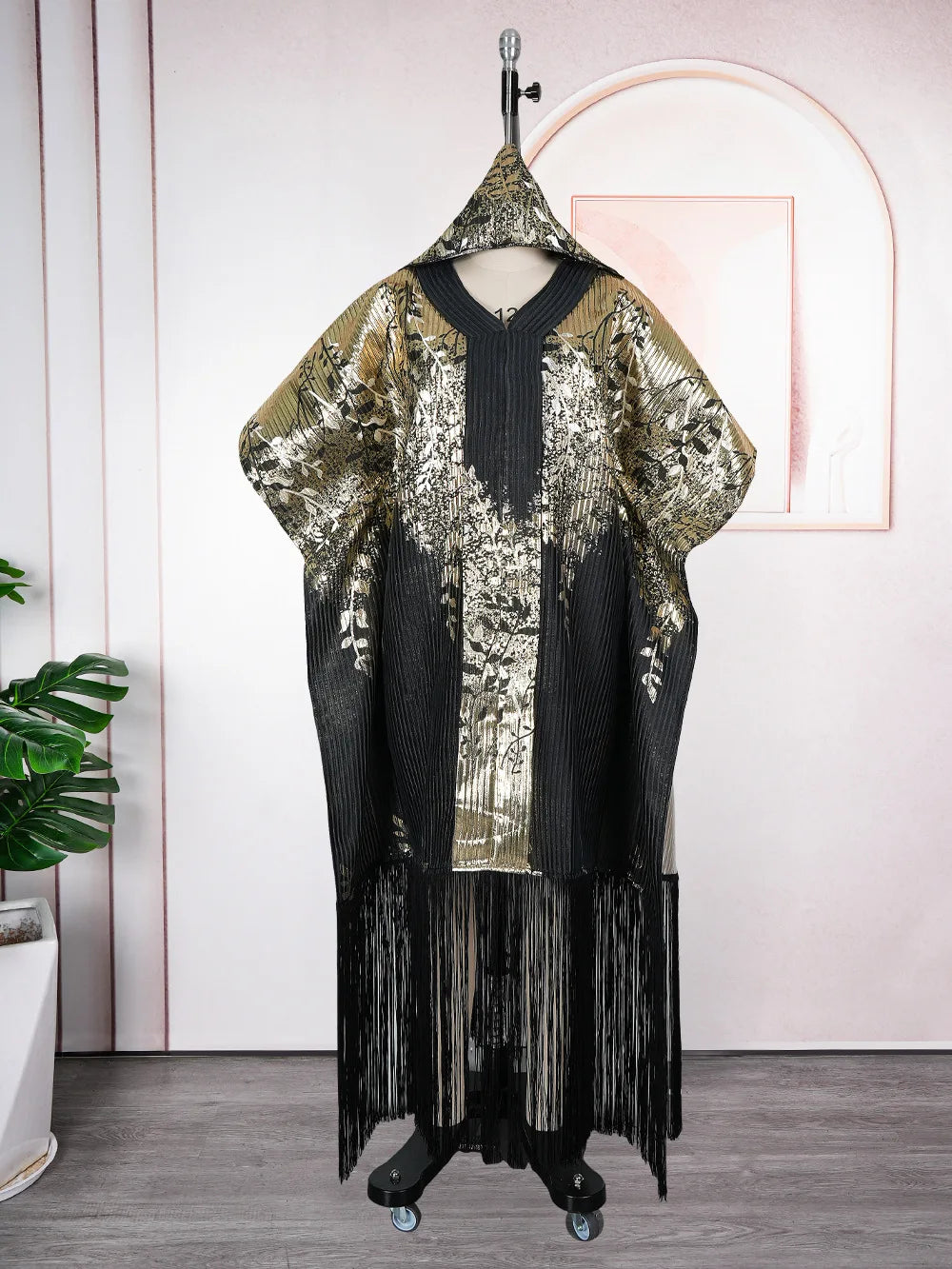 Women's African Traditional Evening Gown Maxi Dress