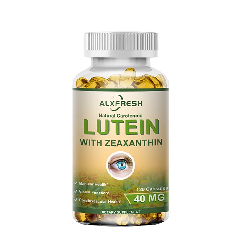 Lutein & Zeaxanthin Eye Health Supplement Capsules for Adults