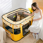 Folding Pet Delivery Room Tent Bed for Cats Dogs