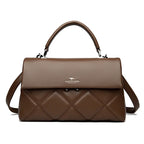 Women's Luxury Soft Leather Crossbody Shoulder Handbag