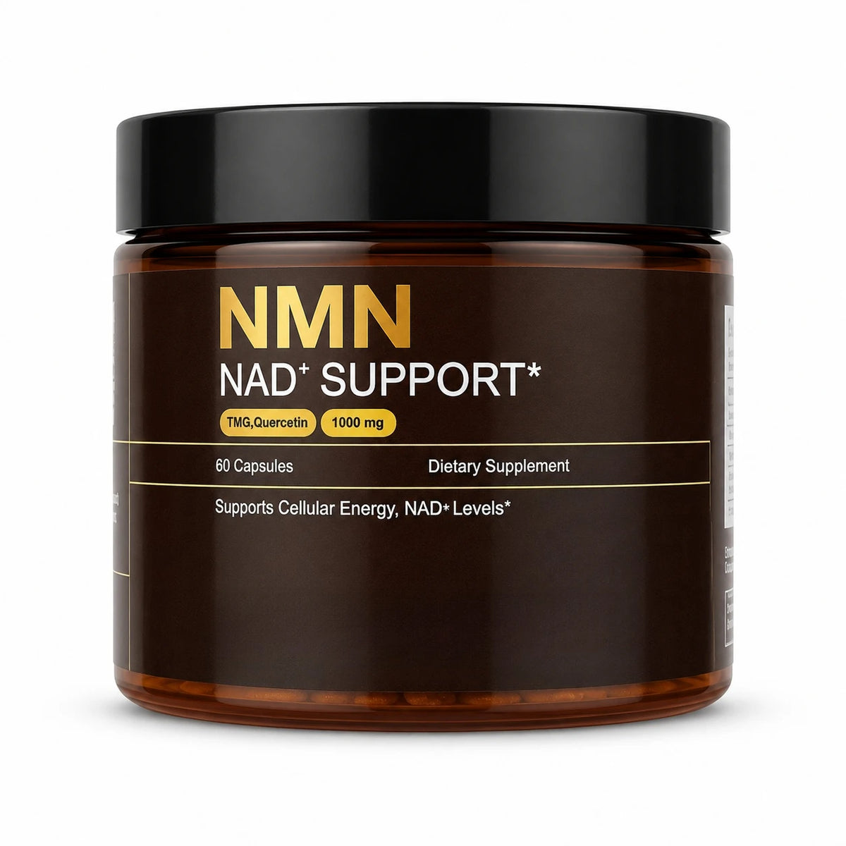 NMN Complex 1000mg TMG Resveratrol Dietary Supplement Capsules