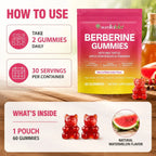 Berberine Milk Thistle Cinnamon ACV Dietary Supplement Gummies