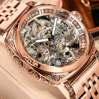Men's Automatic Tourbillon Hollow Mechanical Watch