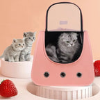 Portable Breathable Pet Carrier Backpack for Cats Dogs