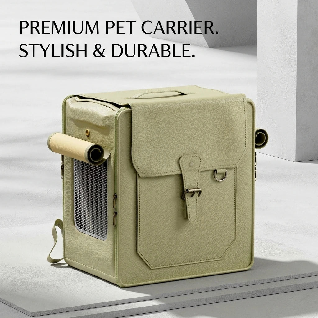 Large Capacity Pet Backpack Carrier Bag for Cats Dogs