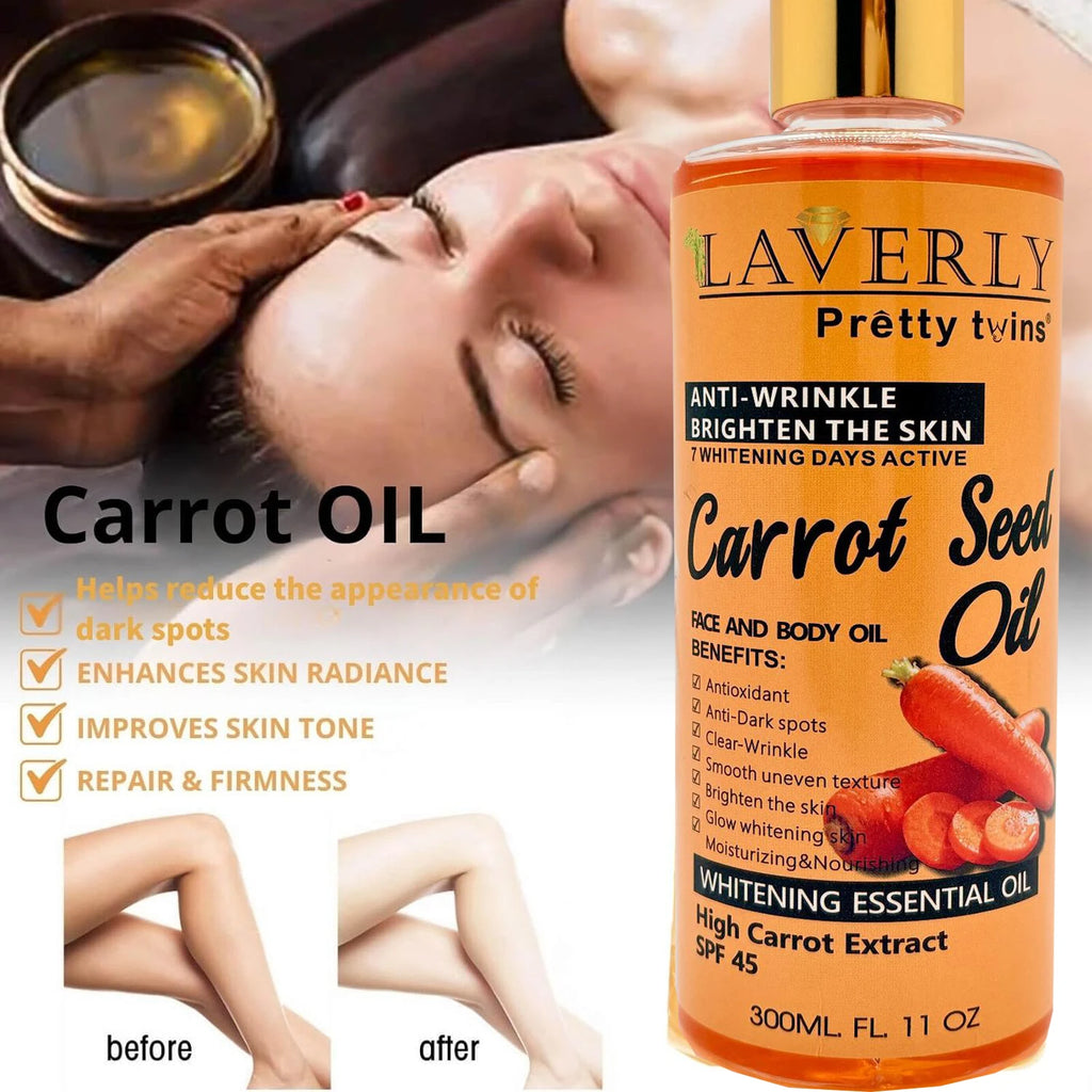 Carrot Beta-Carotene Moisturizing Body Gel Oil