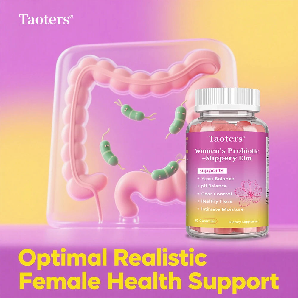 Women Probiotics pH Balance Digestive Dietary Supplement Gummies