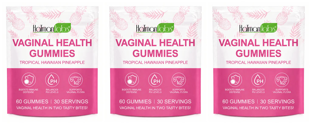 Vaginal Probiotic pH Balance Immune Support Dietary Supplement Gummies