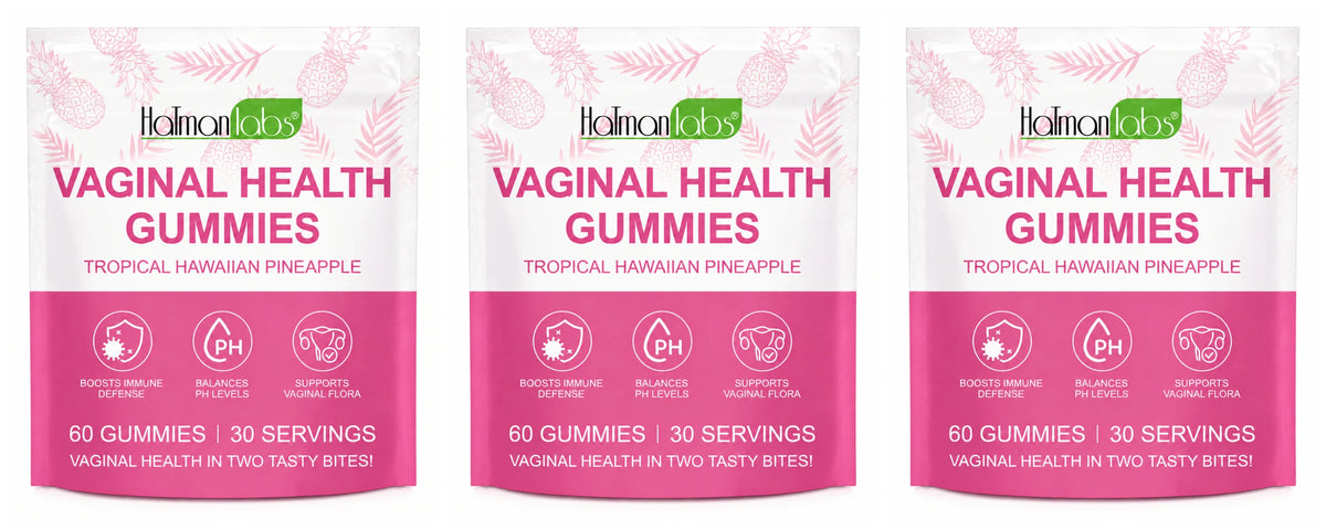 Vaginal Probiotic pH Balance Immune Support Dietary Supplement Gummies