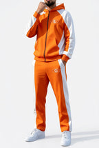 Men's Casual Zip-Up Hoodie and Pants Tracksuit Set