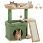 Small Cat Tree Tower Condo Scratching Post for Cats