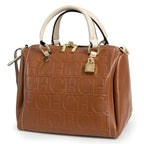 Women's Letter Print Boston Crossbody Shoulder Bag