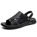 Men's Luxury Genuine Leather 2-in-1 Driving Sandals