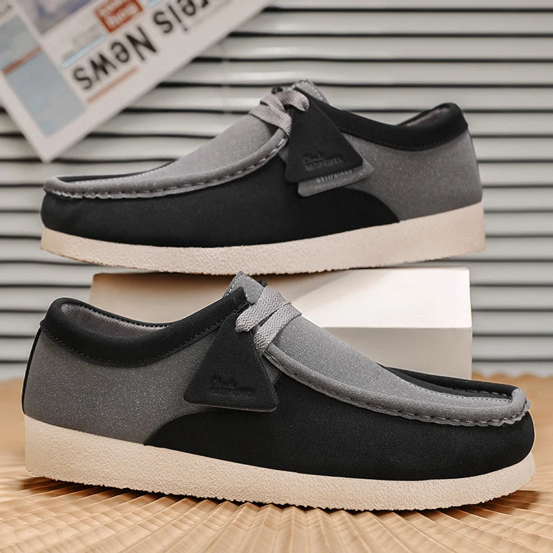 Men's Slip-On Patchwork Casual Shoes