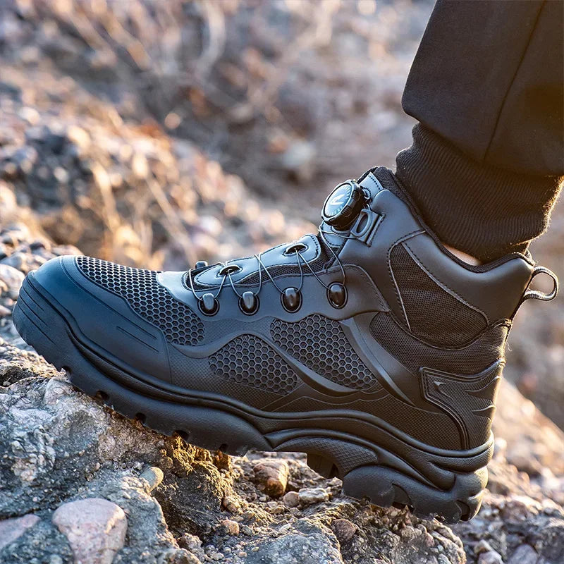 Men's Steel Toe Puncture-Proof Work Boots