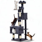72 Inch Large Cat Tree Tower Condo Scratching Post for Cats