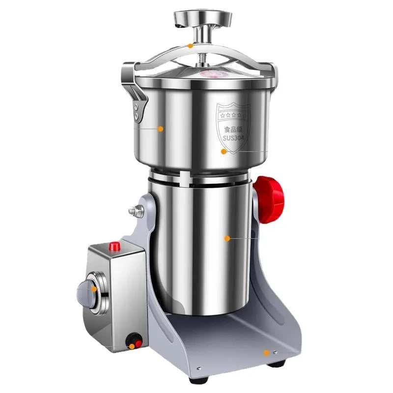 High-Speed Stainless Steel Electric Grain and Spice Grinder