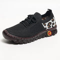 Women's Mesh Breathable Lace-Up Walking Sneakers A666