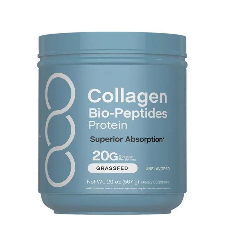 Collagen Peptides Powder Hydrolyzed Protein Unflavored 20 oz