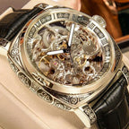 Men's Automatic Tourbillon Hollow Mechanical Watch