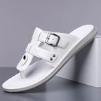 Men's Crocodile Pattern Anti-Slip Thong Sandals