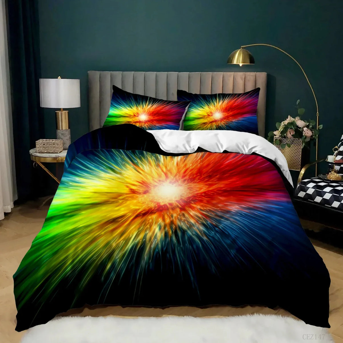 Rainbow Pride Duvet Cover Set with Pillowcases