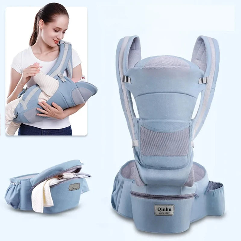 Ergonomic Newborn Baby Carrier Backpack