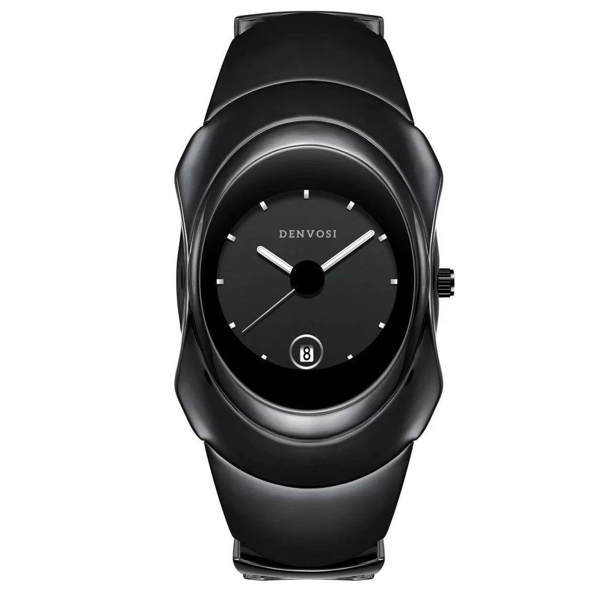 Men's Sleek Stainless Steel Waterproof Quartz Watch