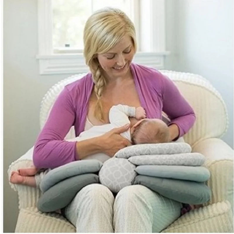 Multi-Function Nursing Pillow Cotton Breastfeeding Support