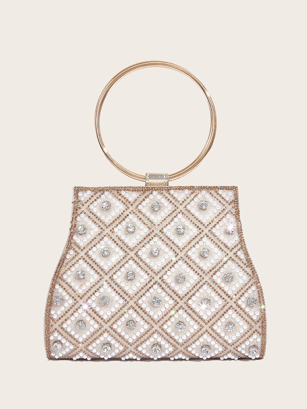 Women's Luxury Rhinestone Evening Clutch Bag