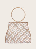 Women's Luxury Rhinestone Evening Clutch Bag