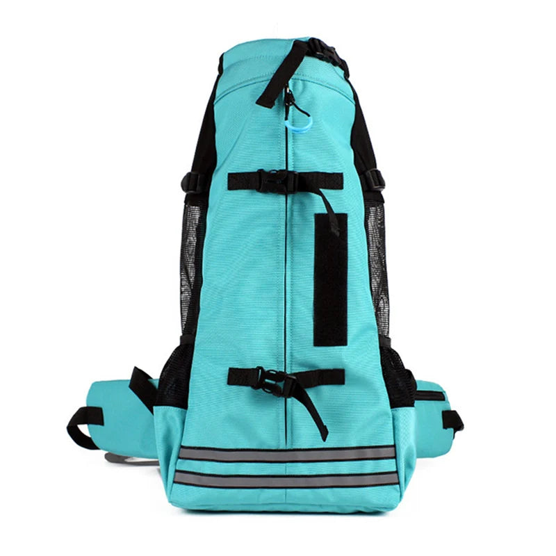 Breathable Pet Backpack Dog Carrier Bag with Waist Belt