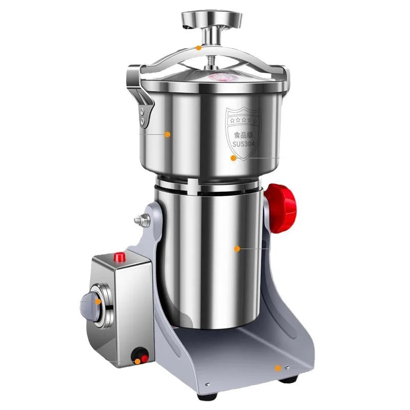 High-Speed Stainless Steel Electric Grain and Spice Grinder