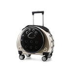 Portable Breathable Rolling Pet Carrier Backpack for Cats Dogs