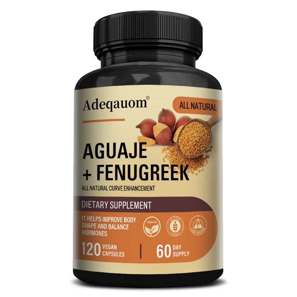 Aguaje Fenugreek Capsules Curvy Body & Immune Support