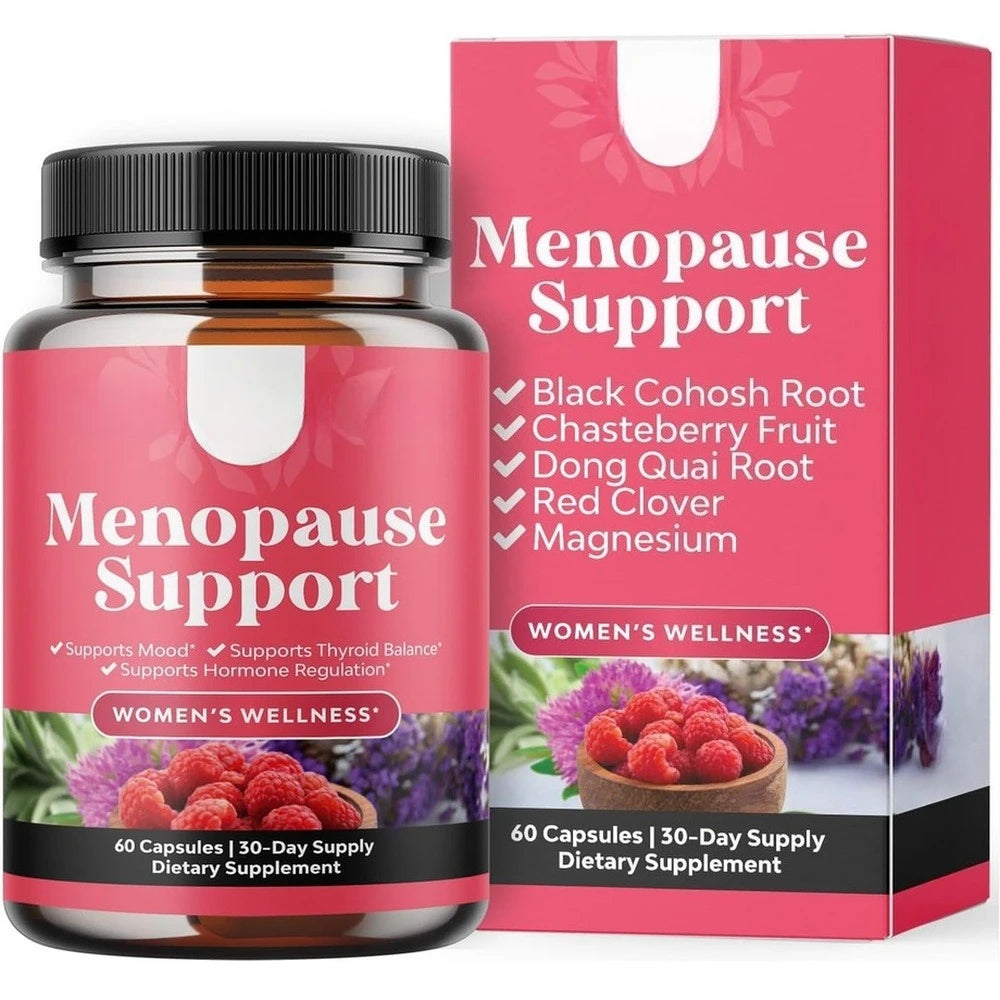 Women's Menopause Support Dietary Supplement Herbal Capsules