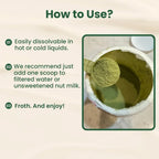 Matcha Collagen Powder Marine Collagen Organic Green Tea Drink Mix Gluten Free 30 Servings