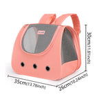 Portable Breathable Pet Carrier Backpack for Cats Dogs