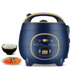 1.9-Quart Multifunctional Electric Rice Cooker with Steamer Basket