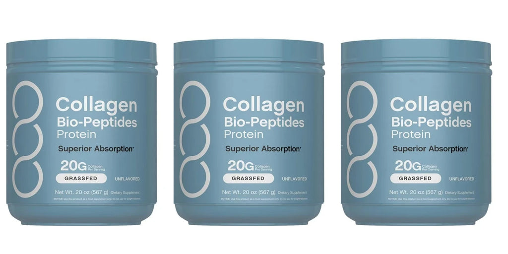 Collagen Peptides Powder Hydrolyzed Protein Unflavored 20 oz