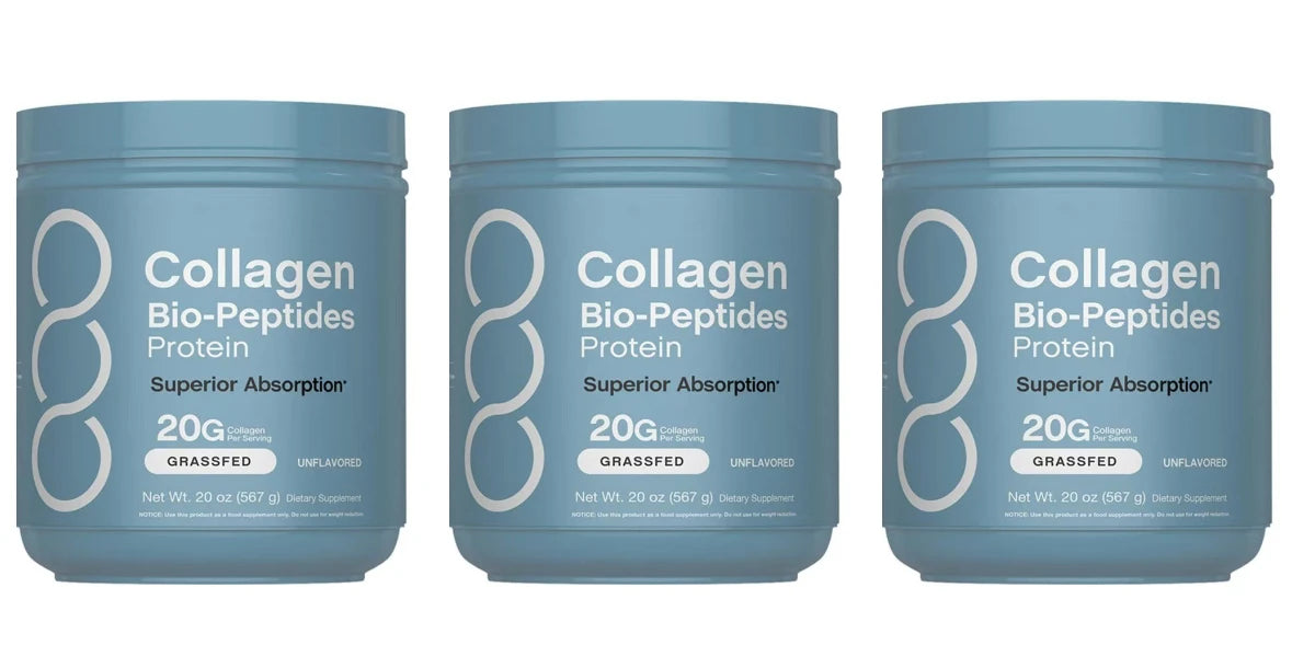 Collagen Peptides Powder Hydrolyzed Protein Unflavored 20 oz