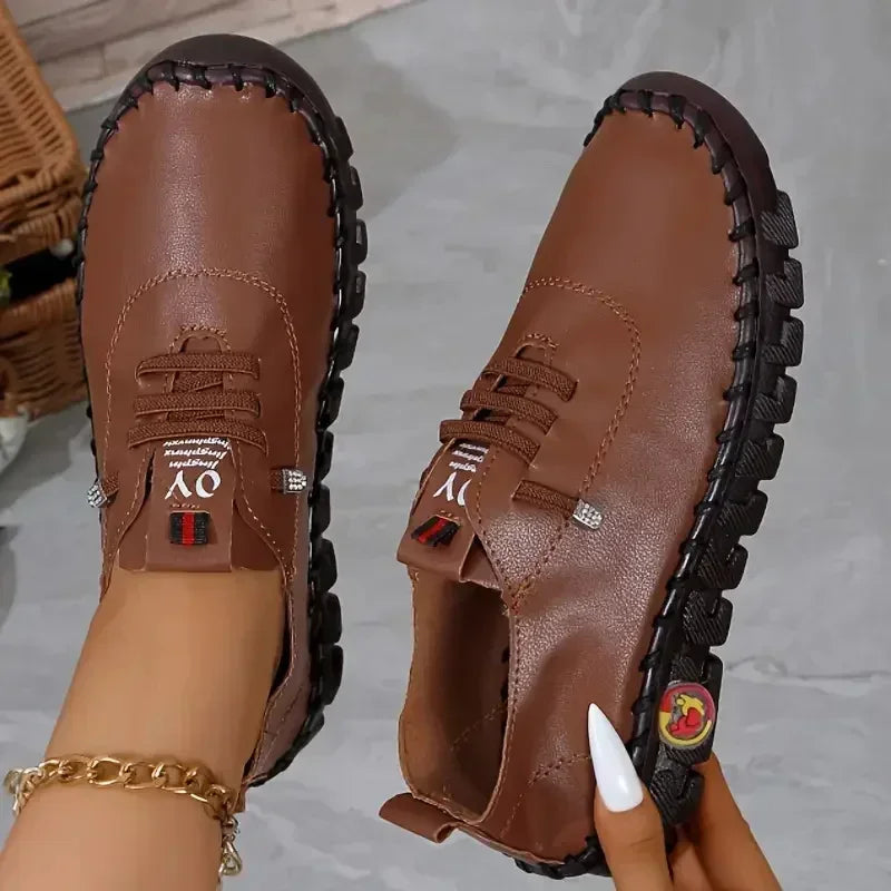 Women's Lace-Up Roman Retro Breathable Sneakers