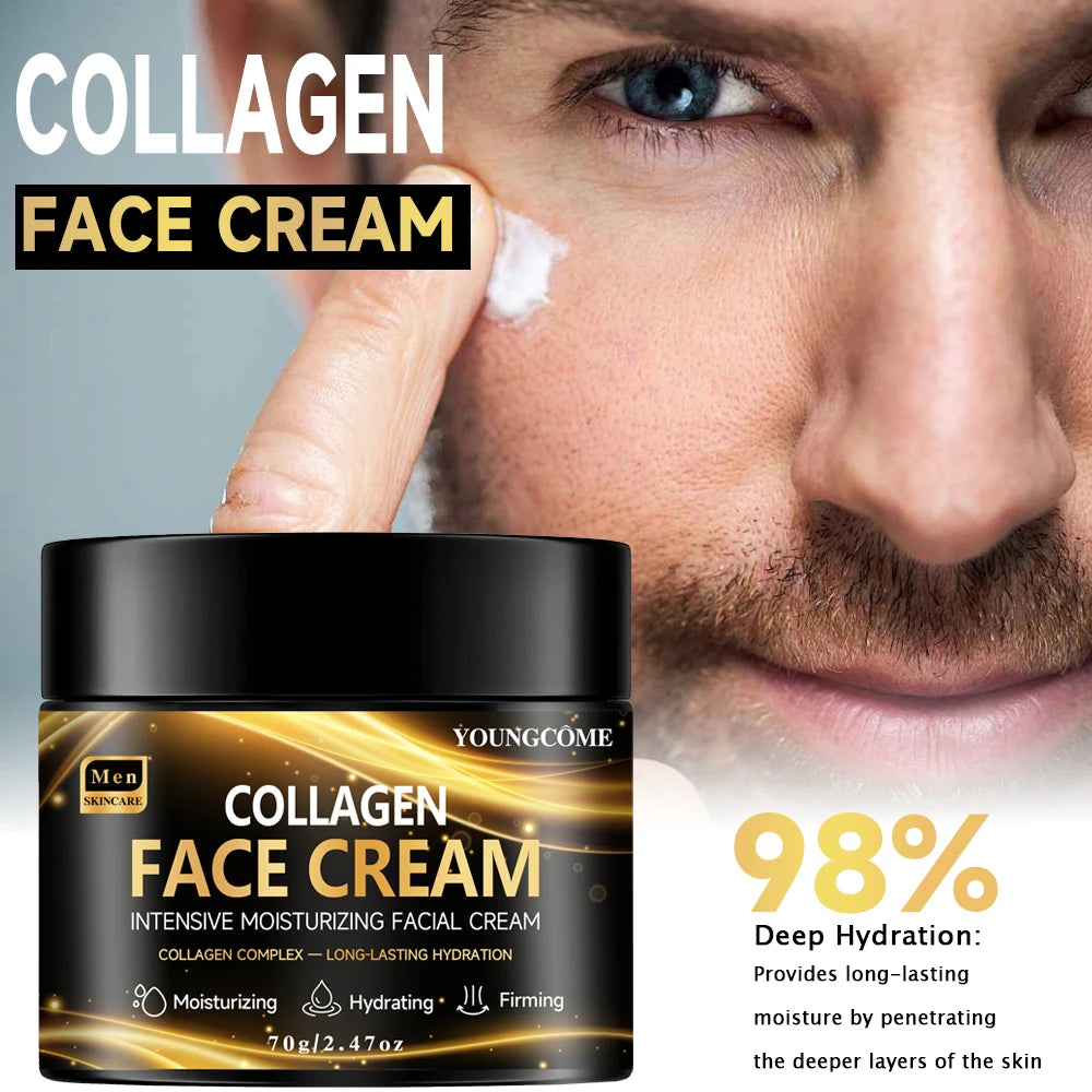 Men's Retinol Collagen Firming Moisturizing Face Cream
