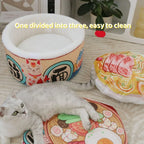 Warm Soft Pet Nest Bed Cushion for Cats Dogs