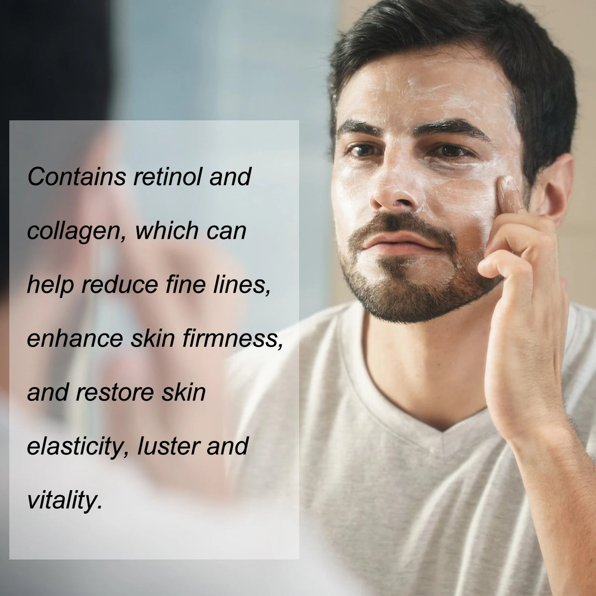 Retinol Face Cream for Men Firming Lifting Moisturizing