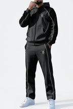 Men's Casual Zip-Up Hoodie and Pants Tracksuit Set