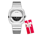 Men's Luxury Creative Stainless Steel Quartz Wristwatch