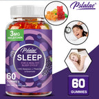 Melatonin and L-Theanine Sleep Support Dietary Supplement Gummies