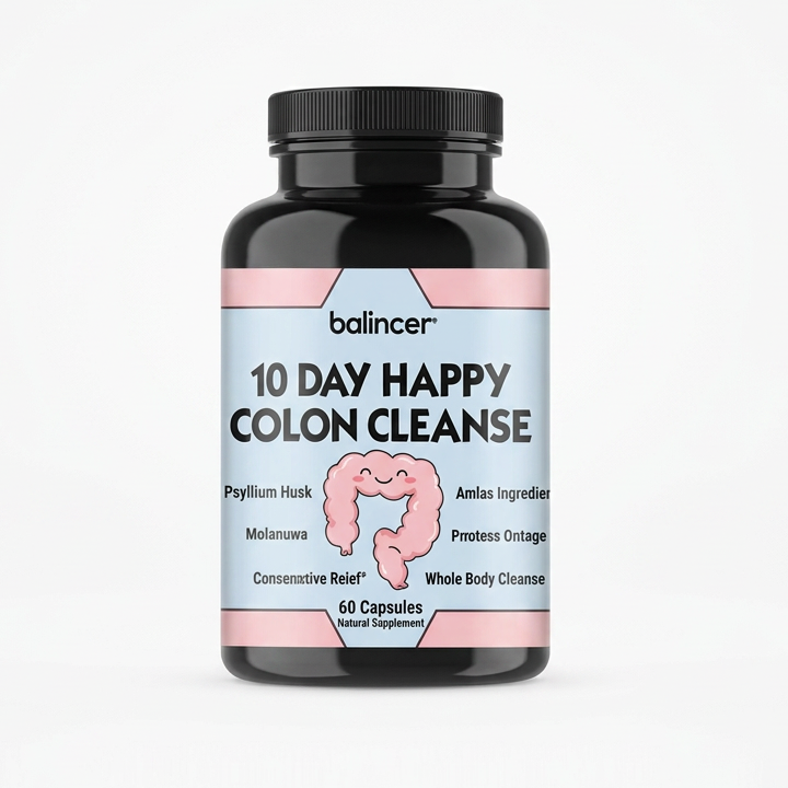 10 Day Colon Cleanse Detox with Milk Thistle & Dandelion Root