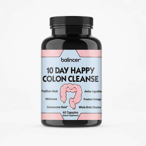 10 Day Colon Cleanse Detox with Milk Thistle & Dandelion Root
